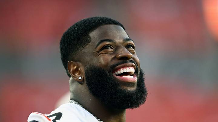 Cleveland Browns defensive end Jared Verse