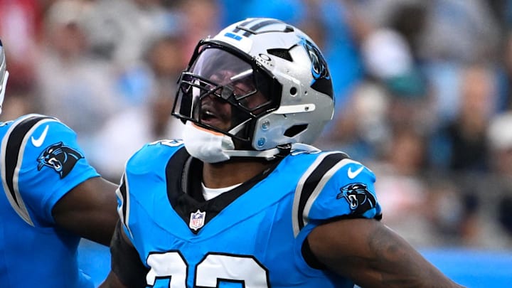 Carolina Panthers linebacker Trevin Wallace