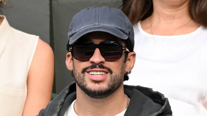 Bad Bunny watches play at Wimbledon 2026