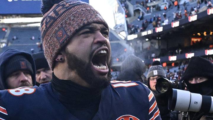 Chicago Bears quarterback Caleb Williams