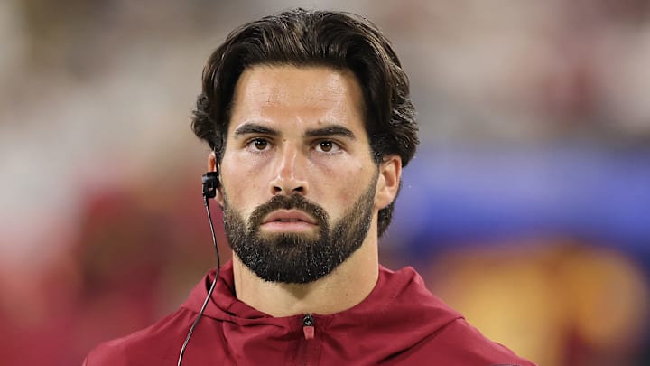 Washington Commanders quarterback Sam Hartman Washington Commanders quarterback Sam Hartman