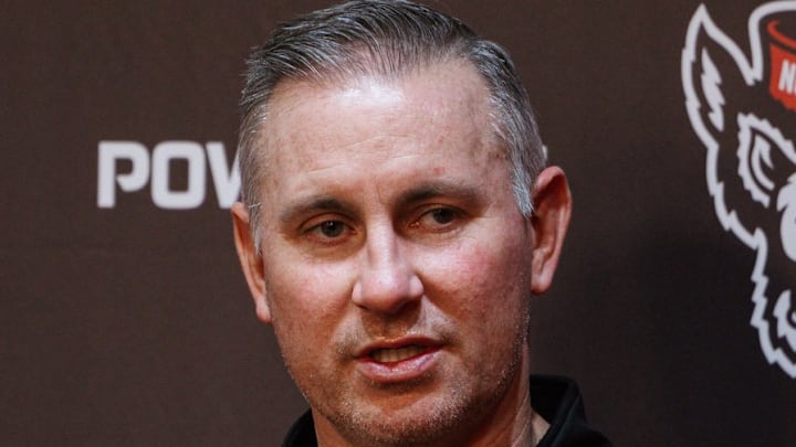 NC State men's soccer coach Marc Hubbard. NC State men's soccer coach Marc Hubbard.