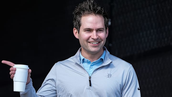 Detroit Tigers president of baseball operation Scott Harris