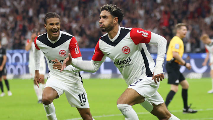 Omar Marmoush kann bislang recht häufig zum Jubeln abdrehen Omar Marmoush kann bislang recht häufig zum Jubeln abdrehen