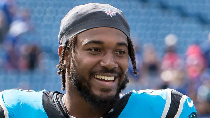 Carolina Panthers outside linebacker Cam Gill (Mark Konezny-USA TODAY Sports)
