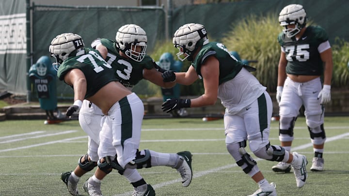Michigan State offensive line
