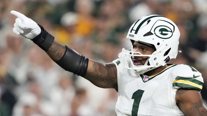Green Bay Packers defensive end Micah Parsons has 1.5 sacks in two games.
