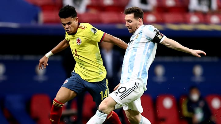 Luis Díaz y Lionel Messi volverán a encontrarse en la cancha en la final de Colombia-Argentina 