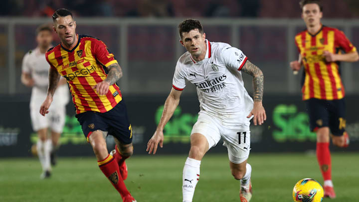 Lecce v AC Milan - Serie A