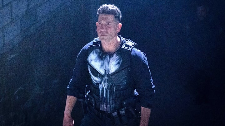 Frank Castle/The Punisher (Jon Bernthal) in Marvel Television's DAREDEVIL: BORN AGAIN, exclusively on Disney+. 