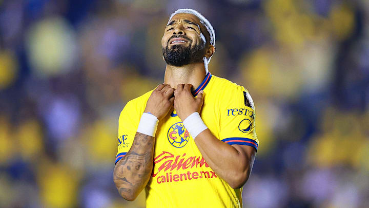 El uruguayo Rodrigo Aguirre tuvo la aproximación más importante del América en el encuentro