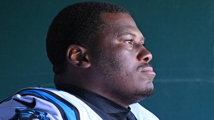 Carolina Panthers defensive lineman Derrick Brown 