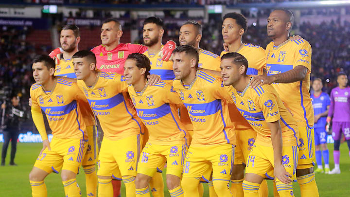 El once titular de Tigres frente a La Máquina. El once titular de Tigres frente a La Máquina.