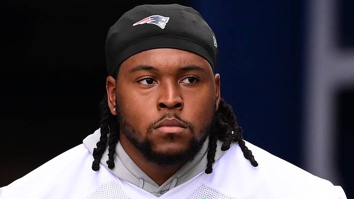 New England Patriots offensive tackle Caedan Wallace