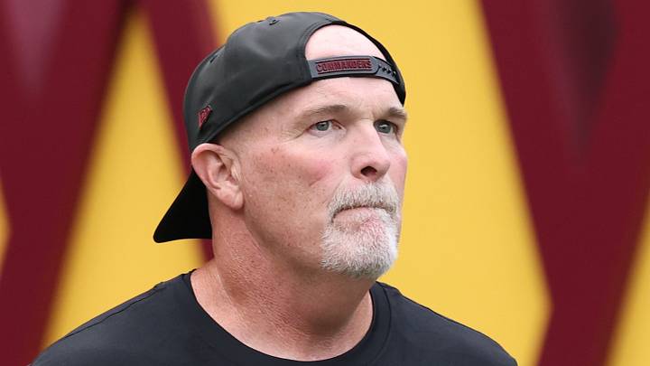 Washington Commanders head coach Dan Quinn Washington Commanders head coach Dan Quinn