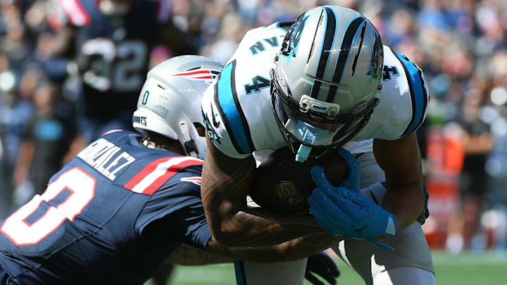 Carolina Panthers wide receiver Tetairoa McMillan Carolina Panthers wide receiver Tetairoa McMillan