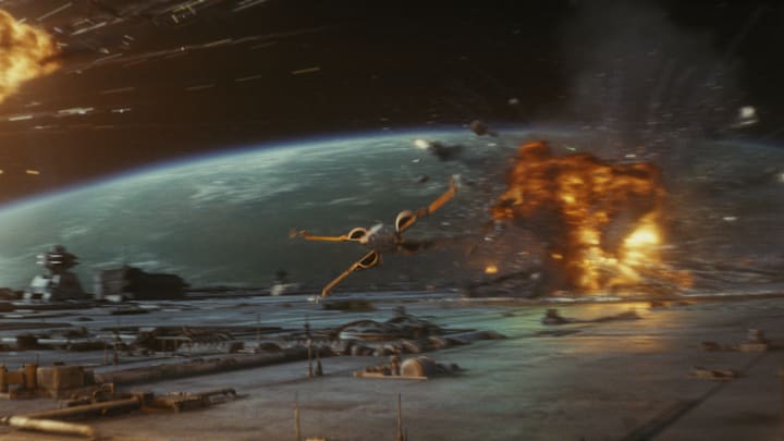 Star Wars: The Last Jedi...Poe's Resistance X-Wing..Photo: Lucasfilm Ltd. ..© 2017 Lucasfilm Ltd. All Rights Reserved.