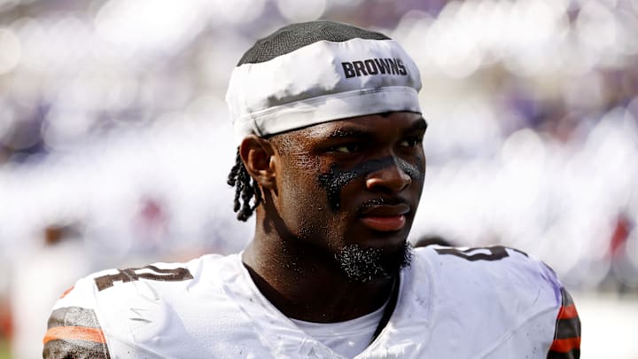 Cleveland Browns tight end Harold Fannin Jr. 