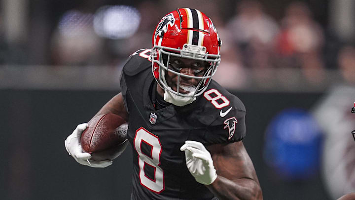 Atlanta Falcons tight end Kyle Pitts Atlanta Falcons tight end Kyle Pitts