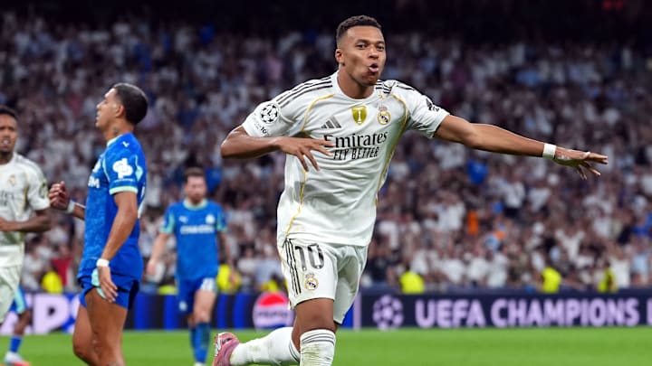 Mbappé marca duas vezes e garante vitória do Real Madrid 