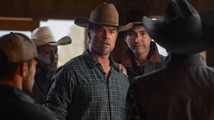 RANSOM CANYON SEASON 2. (L to R) Josh Duhamel as Staten and Tatanka Means as Jake in Episode 202 of Ransom Canyon Season 2 RANSOM CANYON SEASON 2. (L to R) Josh Duhamel as Staten and Tatanka Means as Jake in Episode 202 of Ransom Canyon Season 2