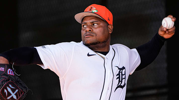 Detroit Tigers pitcher Framber Valdez 