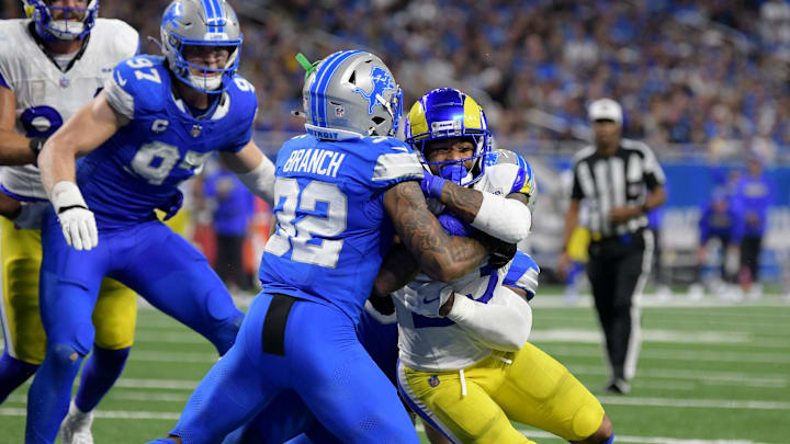 Detroit Lions safety Brian Branch (32)  