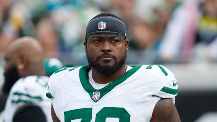 Former New York Jets left guard John Simpson