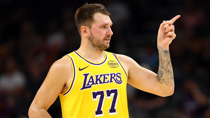 Los Angeles Lakers guard Luka Doncic