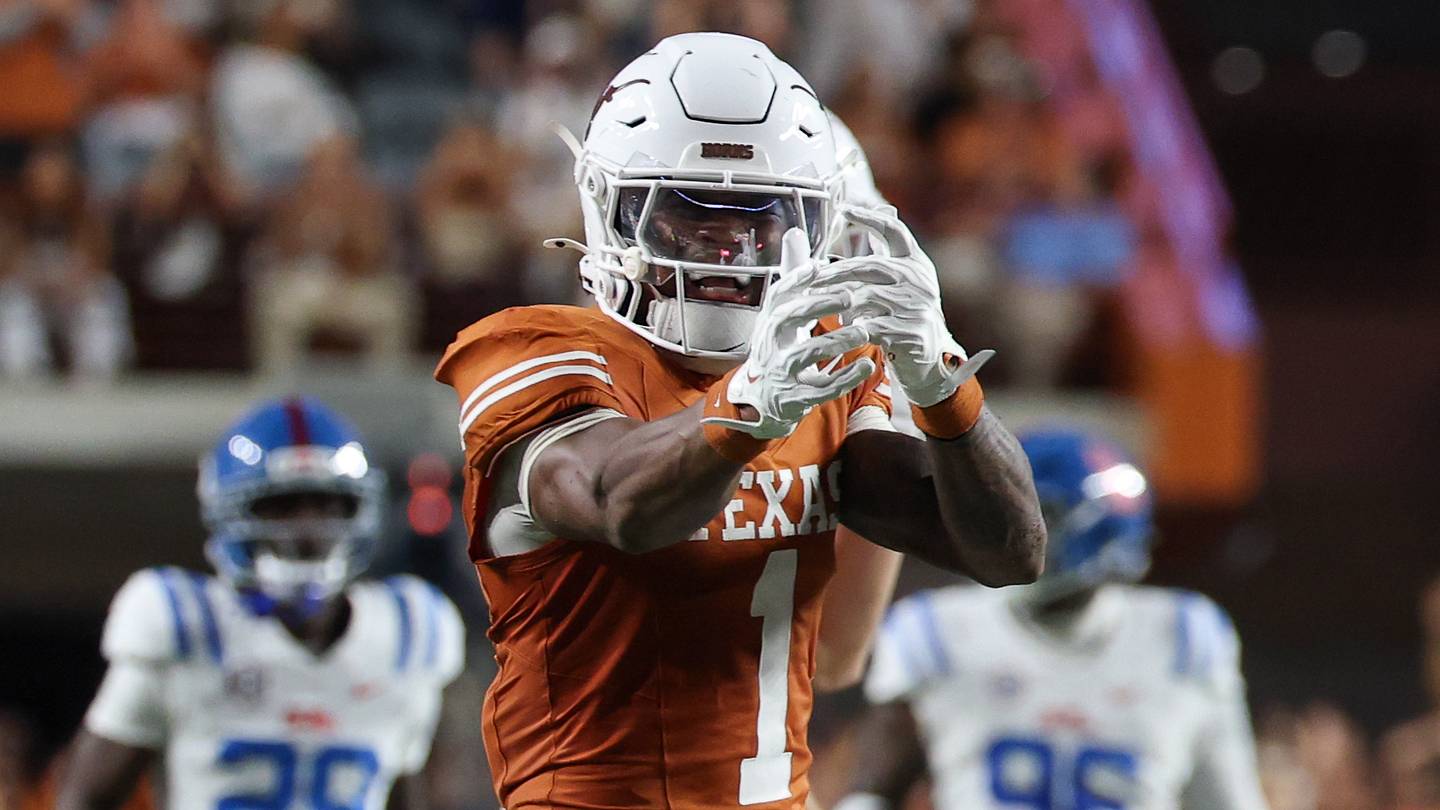 Texas defeats Ole Miss as AP Top 25 rankings shift after week of upsets