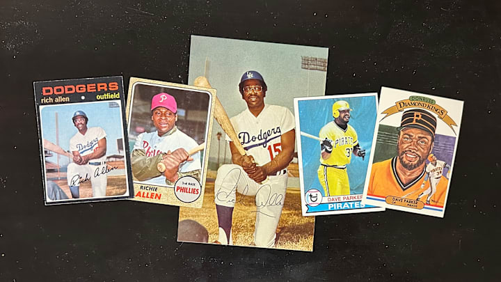 Cards of Dick Allen and Dave Parker Cards of Dick Allen and Dave Parker