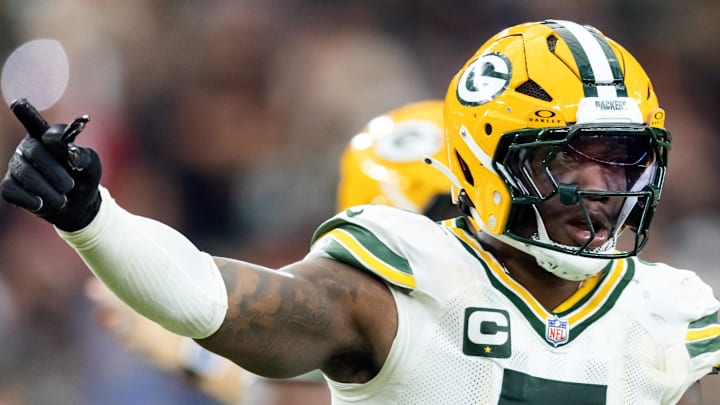 Green Bay Packers linebacker Quay Walker (7) against the Arizona Cardinals