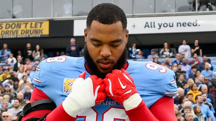 Tennessee Titans defensive tackle Jeffery Simmons Tennessee Titans defensive tackle Jeffery Simmons