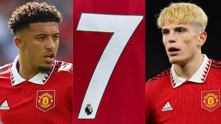 Man Utd's number seven shirt is vacant