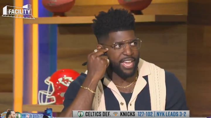 Emmanuel Acho discusses the Celtics-Knicks playoff series on 'The Facility' 