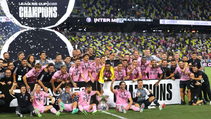 Inter Miami won the first trophy in the club's history in the 2023 Leagues Cup final