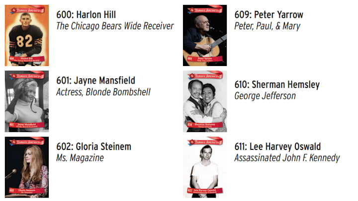 2025 Historic Autographs Famous Americans