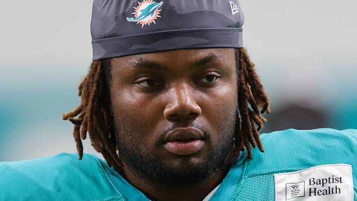 Miami Dolphins defensive tackle Rene Konga Miami Dolphins defensive tackle Rene Konga