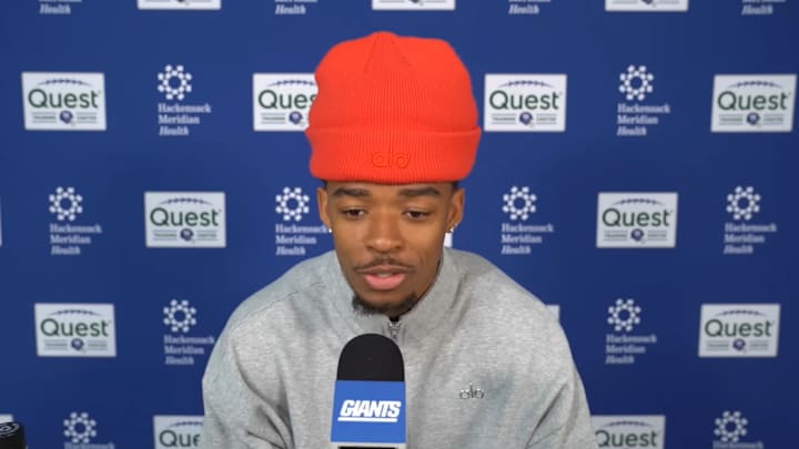 New York Giants CB Greg Newsome II