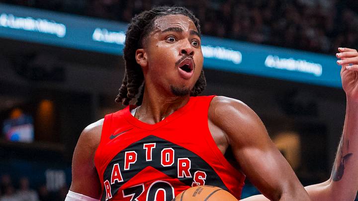 Oct 10, 2026; Vancouver, British Columbia, CAN; Toronto Raptors forward Collin Murray-Boyles (30) reacts to an official’s call against the Los Angeles Clippers in the first half at Rogers Arena. Mandatory Credit: Bob Frid-Imagn Images Oct 10, 2026; Vancouver, British Columbia, CAN; Toronto Raptors forward Collin Murray-Boyles (30) reacts to an official’s call against the Los Angeles Clippers in the first half at Rogers Arena. Mandatory Credit: Bob Frid-Imagn Images