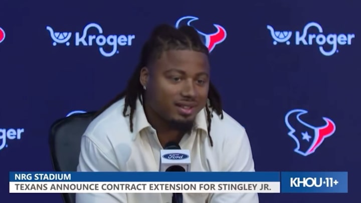 Texans Derek Stingley Jr. on March 19, 2025.