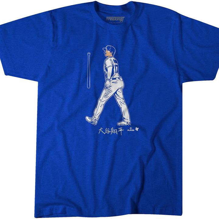 Shohei Ohtani LA Dodgers gear available now at BreakingT