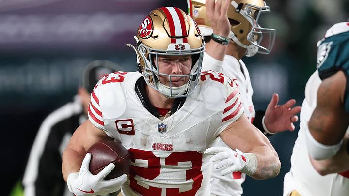 San Francisco 49ers running back Christian McCaffrey San Francisco 49ers running back Christian McCaffrey