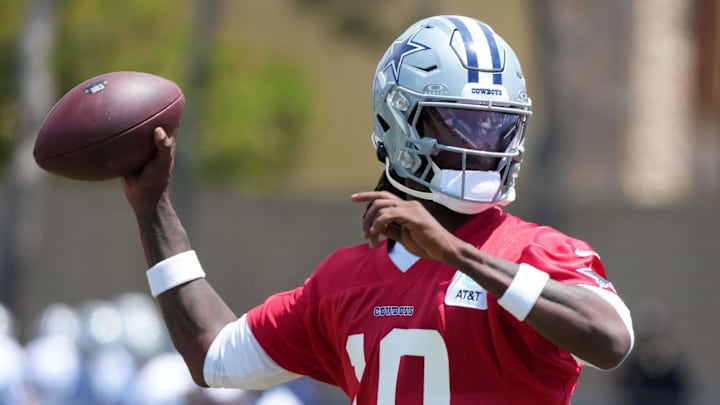 Dallas Cowboys quarterback Joe Milton