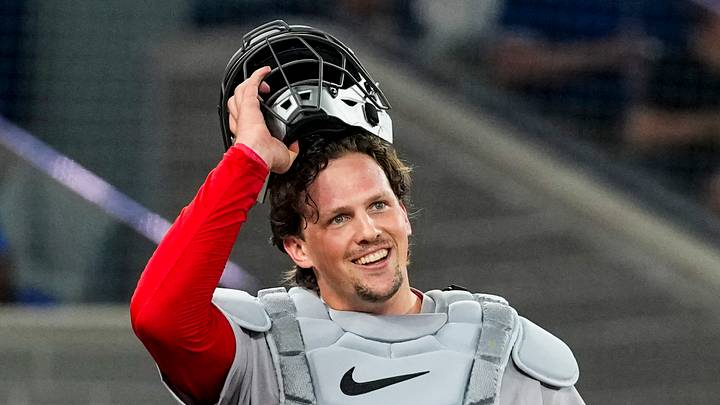 Boston Red Sox catcher Adley Rutschman (31).