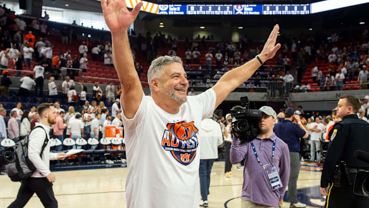 Auburn Tigers head coach Bruce Pearl said goodbye to coaching college basketball on Monday.