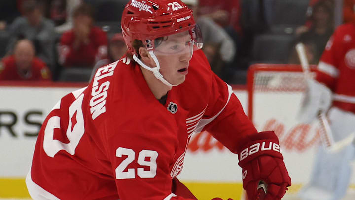 Detroit Red Wings first-rounder Nate Danielson looks poised to make the NHL at some point this season.