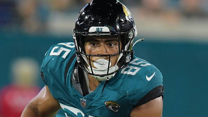 Jacksonville Jaguars tight end Brenton Strange