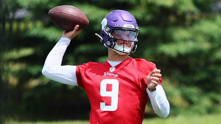 Minnesota Vikings QB J.J. McCarthy