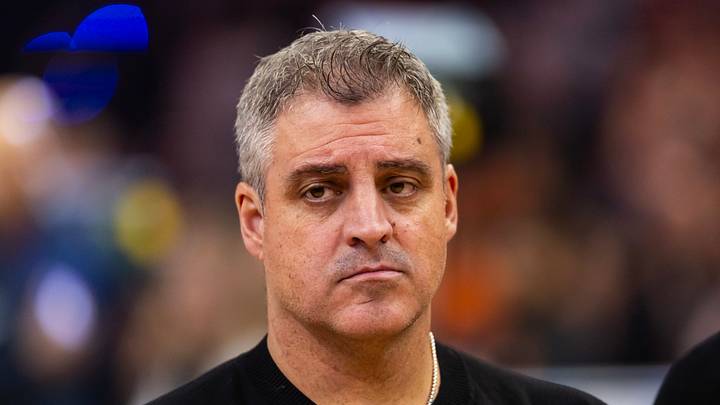 Jan 29, 2025; Phoenix, Arizona, USA; Minnesota Timberwolves assistant coach Micah Nori against the Phoenix Suns at Footprint Center. Mandatory Credit: Mark J. Rebilas-Imagn Images